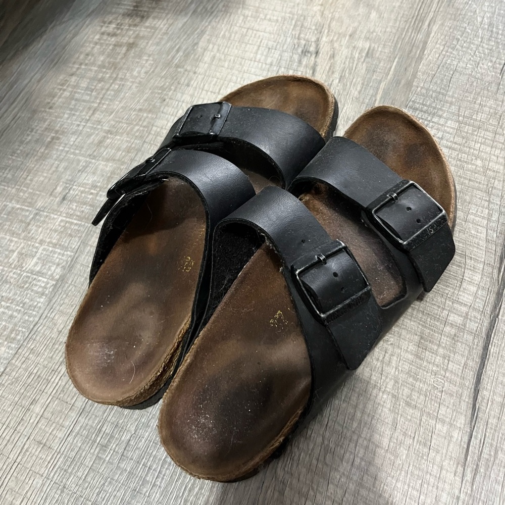Black Birkenstocks